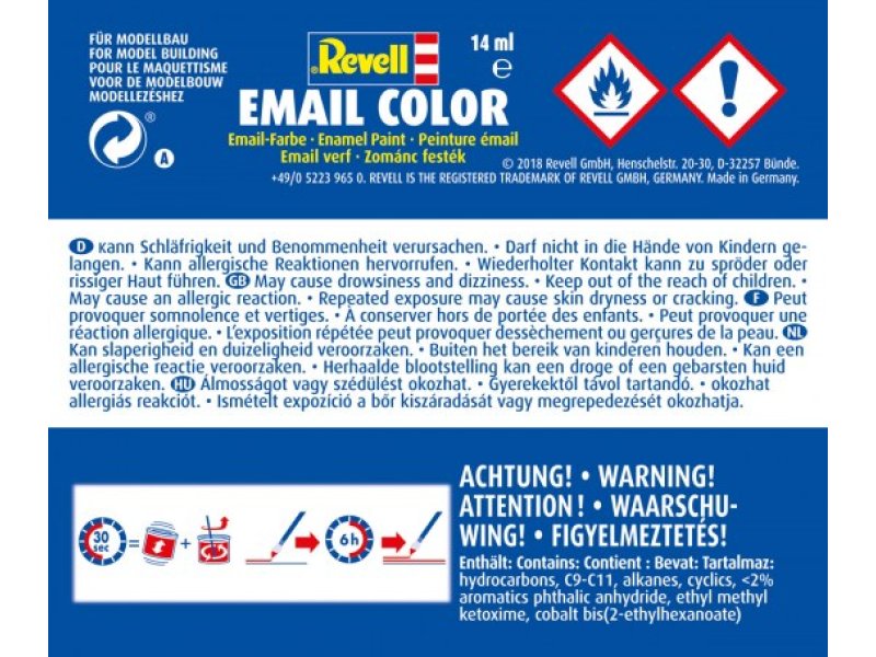 Nato Oliv Matt Revell Email Color Nr Revell Plastics Gmbh